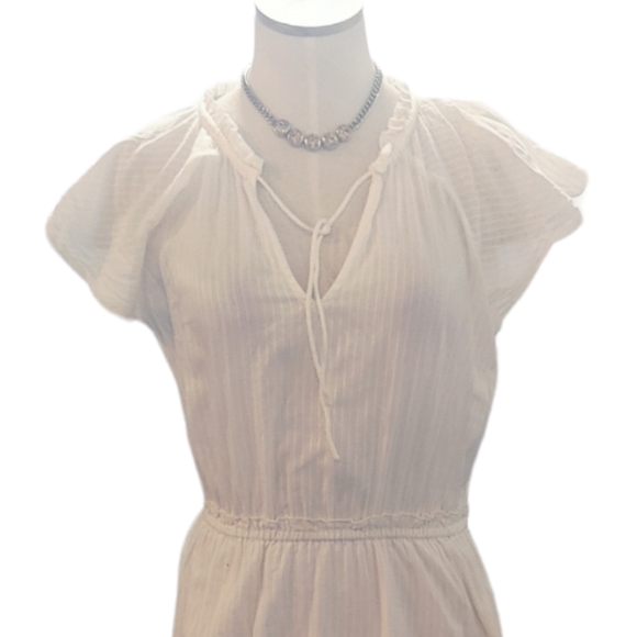 🤍Micheal Stars for Anthropologie Boho Chic Flutter Sleeved Maxi Dress - Picture 10 of 16